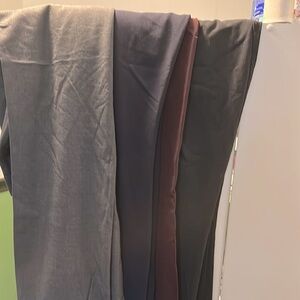 Set of Four Neutral Tone Leggings